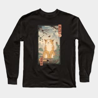 Edo Cat Long Sleeve T-Shirt